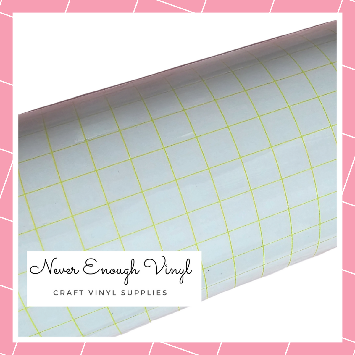 Strong Tack Transfer Tape Vinyl Application Tape Never Enough Vinyl