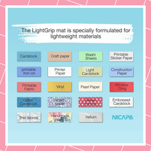 Load image into Gallery viewer, NICAPA Light Grip Cutting Mat - 12x12 (1Pc)
