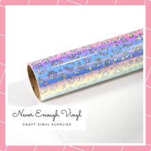 Load image into Gallery viewer, Holographic Adhesive Vinyl - Patterned