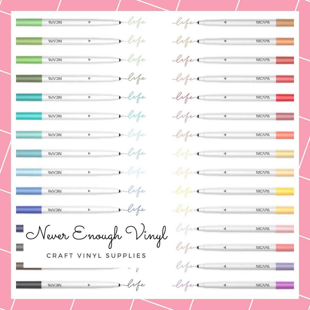 NICAPA Craftworld Fine Point Pen Set - 30 Pcs