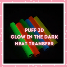 Load image into Gallery viewer, Glow In The Dark - Puff 3d HTV
